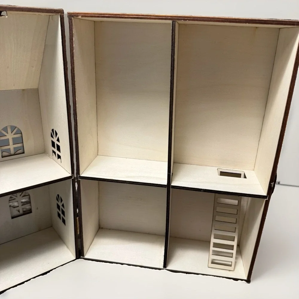 BRAND NEW W/TAGS Make Market DIY Christmas Wood Doll House
